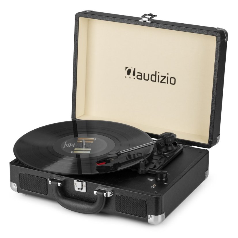 Audizio RP114BK Record player briefcase black