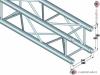 Quadlock QL-ET34-210 4-way cross beam