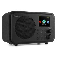 Audizio Vicenza internetové rádio s Wi-Fi, DAB+ a baterií, černé
