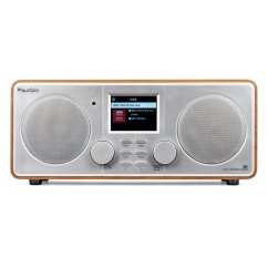 Audizio Foza Wi-Fi internet radio s DAB+, silver