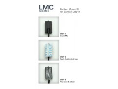 LMC Sound Rubber Mount SL, black
