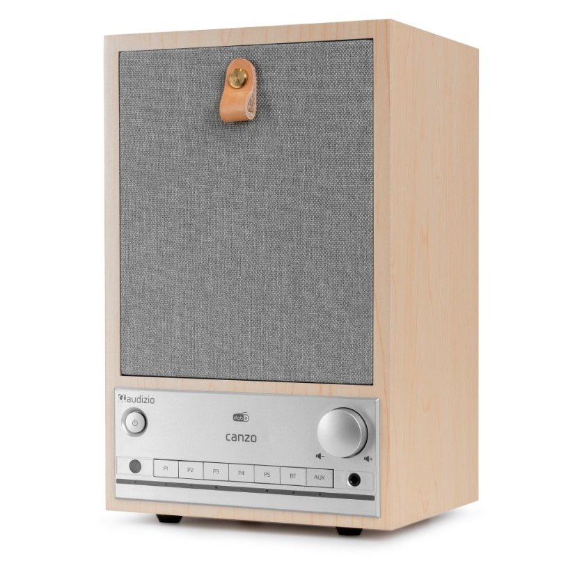 Audizio Canzo Internet radio s DAB+/FM, light wood