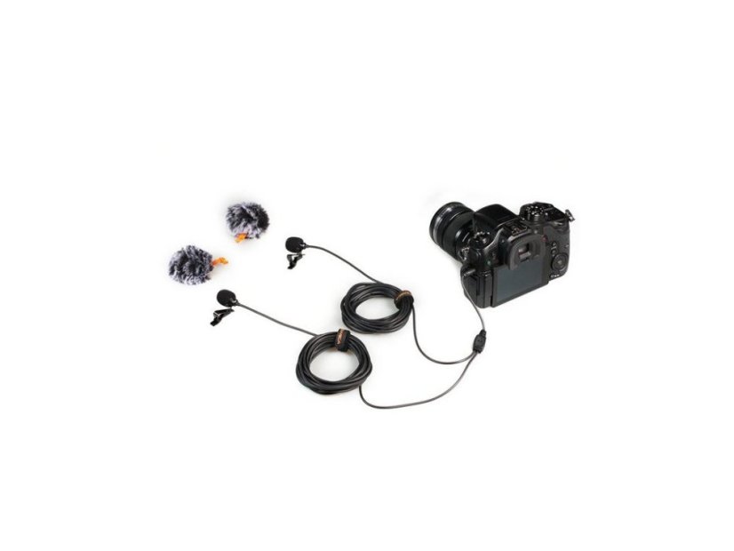 Comica Audio CVM-D02 duální klopový mikrofon pro mobil i kameru (4,5m)