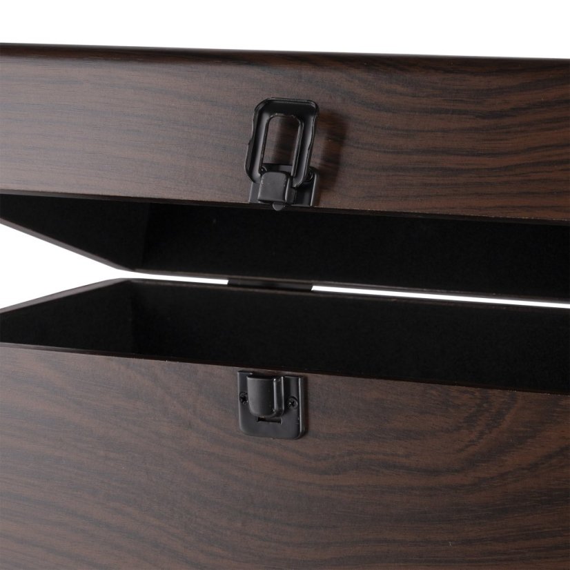 Audizio RC32 Vinyl record case wood