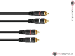 Kabel CC-50 2x 2 Cinch 5 m HighEnd