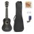 Max UKEY Set ukulele a příslušenství, černý