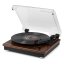 Audizio RP112L Record player BT in/out dark wood