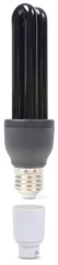 BeamZ BUV27B UV Úsporná žárovka 25W E27 + Adapter