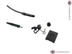 Sanken COS-11DR-BK (černý) Sennheiser ew G3, G4, Zoom, Rode atd. (běžná citlivost)