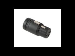 VDB Low-Profile XLR 3-pin Female - Black