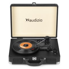 Audizio RP114BK Record player briefcase black