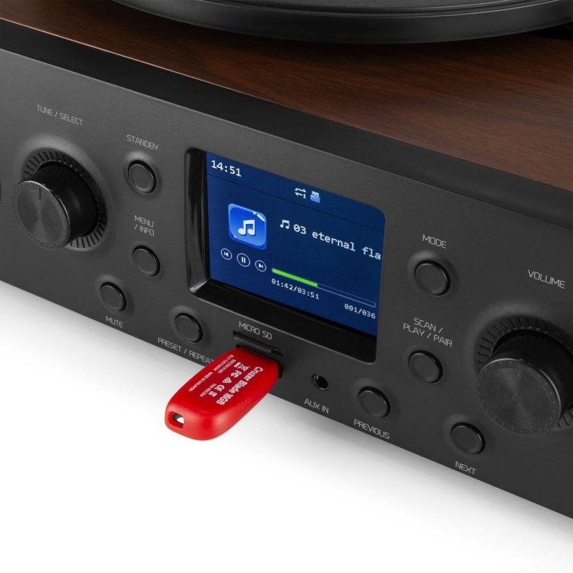 Audizio Tulsa Audio centrum s přehrávačem DAB+ rádia