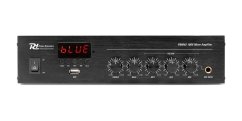 Power Dynamics PDM45 — 100V mixážní zesilovač s Bluetooth, USB a FM rádiem (45 W)