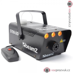 BeamZ S700-LED Flame Efekt, oranžový, výrobník mlhy