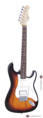 Dimavery ST-312, elektrická kytara, sunburst