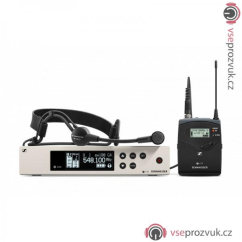 Sennheiser ew 100 G4-ME3 - náhlavní bezdrátová sada (kardioida), frekvence G