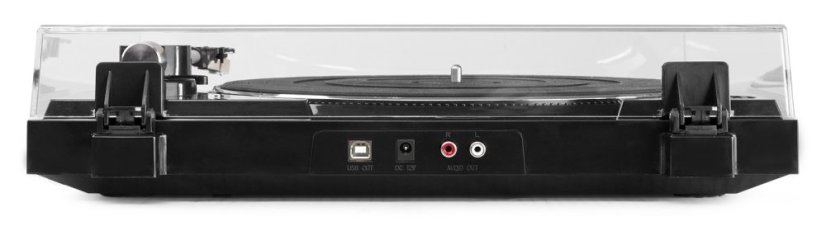 Audizio RP310 Poloautomatický gramofon s USB, černý