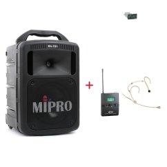 MIPRO MA-708 + MU-506HS – náhlavní kardioidní sada, tělová