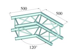 Alutruss QUADLOCK S6082C-22 2-Way Corner 120
