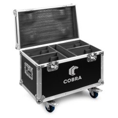 BeamZ FC4COBRA Flightcase pro 4x Cobra series