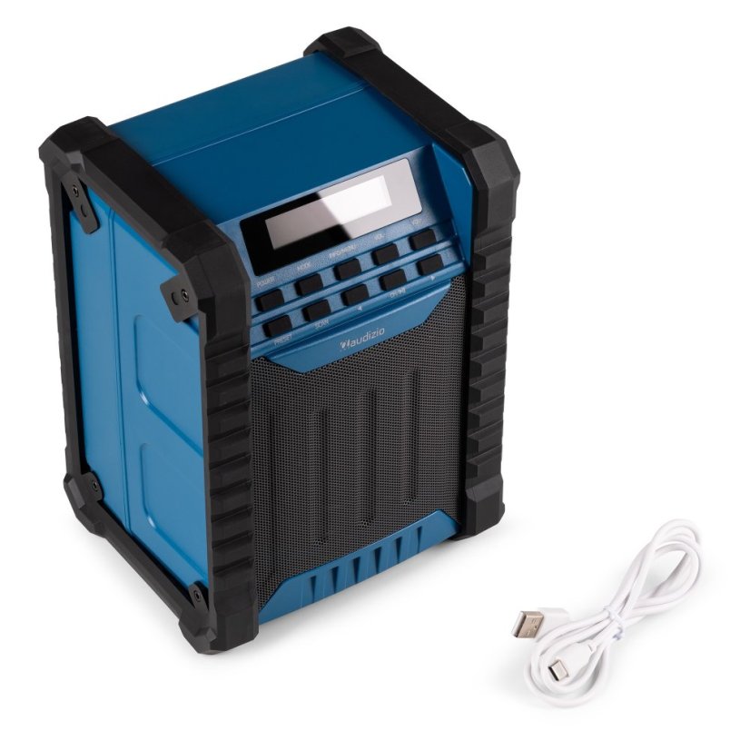 Audizio Temi Jobsite Radio with battery