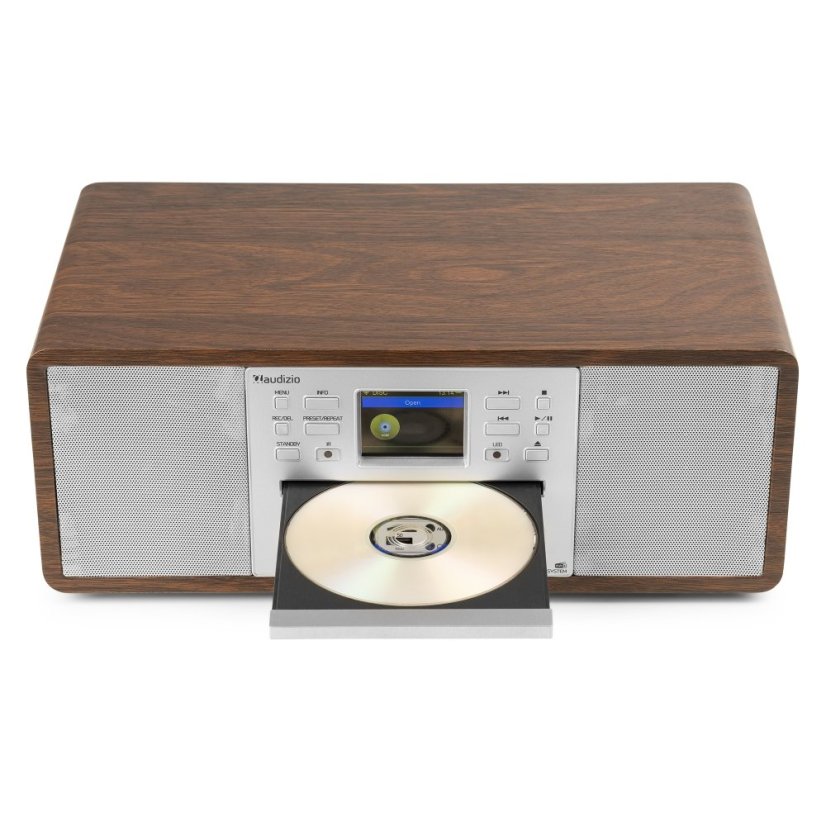 Audizio Avola Digital music system CD/BT/DAB+/Internet silver