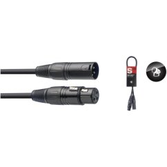 Stagg SDX0,5, kabel DMX 3-pin, 0,5m