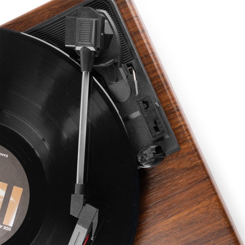 Audizio RP112L Record player BT in/out dark wood