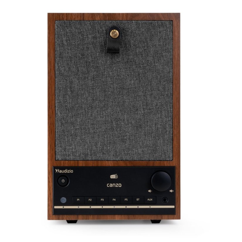 Audizio Canzo Internet radio s DAB+/FM, walnut