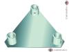 Trilock E-GL33 base/wall-plate QTGP-E