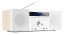 Audizio Prato mikrosystém s FM/DAB+, CD, USB a Bluetooth, bílý