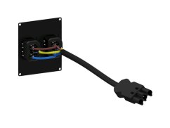 CAYMON CASY282/B - panel s Euro zásuvkou