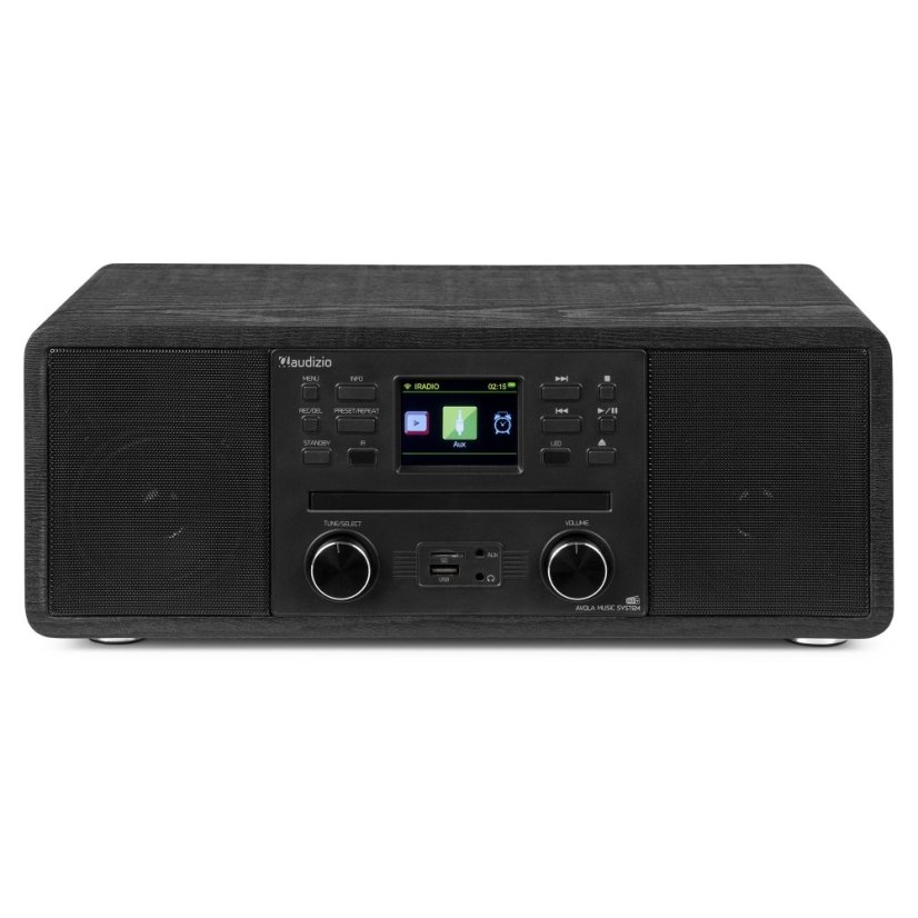 Audizio Avola Digital music system CD/BT/DAB+/Internet black