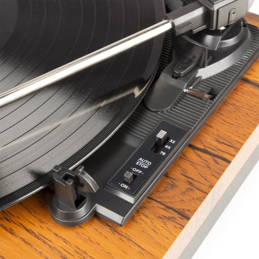 Fenton RP165 Gramofon s Bluetooth a reproduktory, dřevo