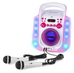 Fenton SBS30P karaoke systém s CD a 2ks mikrofonů