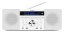 Audizio Prato mikrosystém s FM/DAB+, CD, USB a Bluetooth, bílý