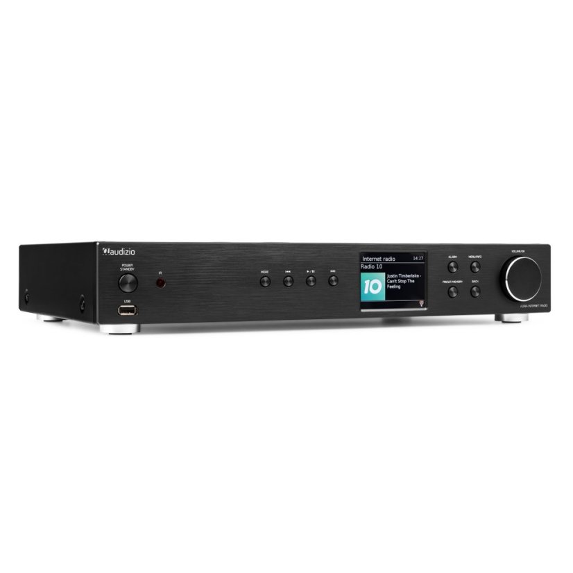 Audizio Adria Wi-Fi internetové rádio s DAB+ a Bluetooth, černé