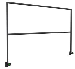 Power Dynamics 750HR Stage Handrail 2m incl clamps