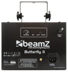 BeamZ LED Butterfly II LED MINI DERBY