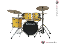 Dimavery DS-620, bicí sada, žlutá
