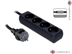 ProCab PSC104/5F Prodlužovací kabel 4x zásuvka - 5m
