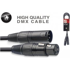 Stagg SDX1,5, kabel DMX 3-pin, 1,5m