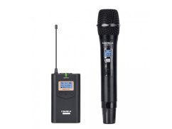 (ROZBALENO) Comica Audio CVM-WM100H bezdrátový mikrofon na rozhovory