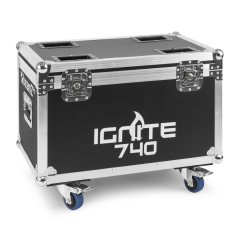 BeamZ Professional FC740I4 Flightcase pro 4x IGNITE740