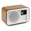 Audizio Milan přenosné rádio FM/DAB+ s baterií, stříbrné