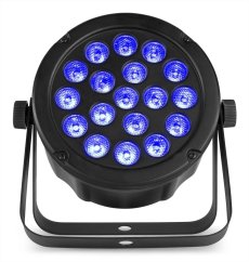 BeamZ SLIMPAR45 18X 3W 3-IN-1 RGB LEDS DMX