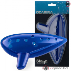 Stagg OCA-PL BL, okarína modrá