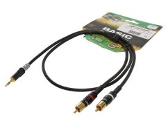 Sommer Cable HBP-3SC2-0150 - Jack 3,5 - 2x RCA - 1,5m