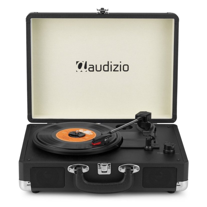Audizio RP116BK Record player briefcase with BT In/Out