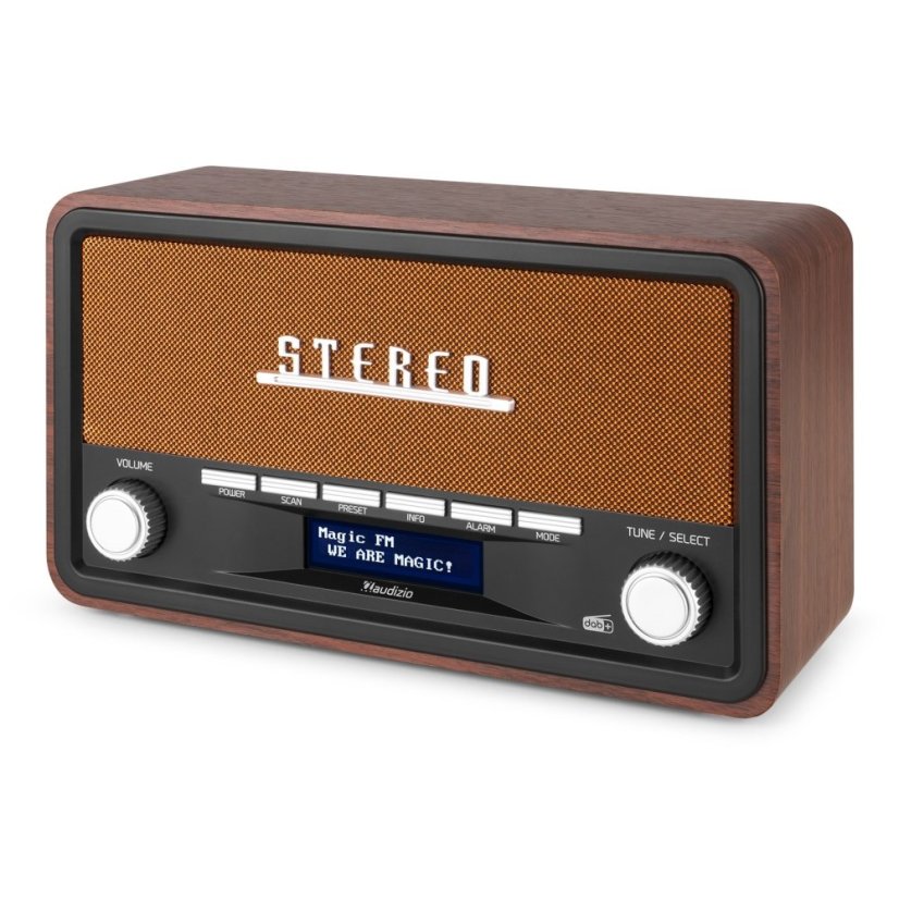 Audizio Foggia Retro DAB+ Rádio Měděná barva